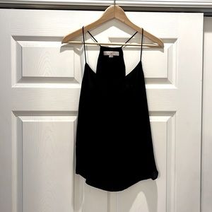 LOFT size small black spaghetti strap camisole
